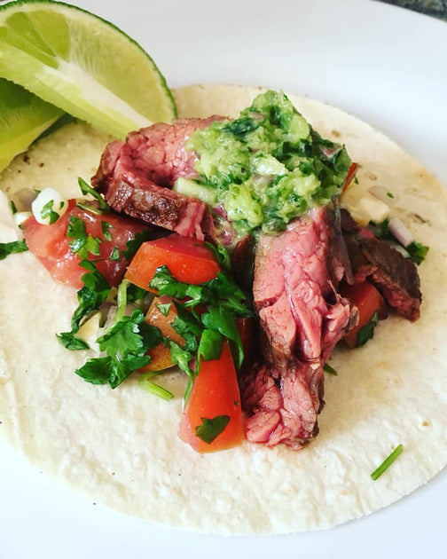 Sous Vide Carne Asada with Chimichurri Sauce | rub that Rubs