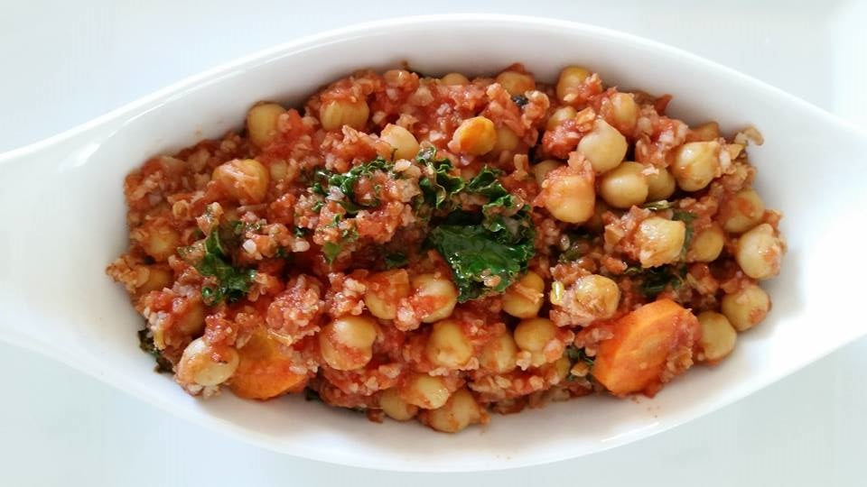 Berbere Chickpea and Kale Stew - Vegan | rub that Rubs
