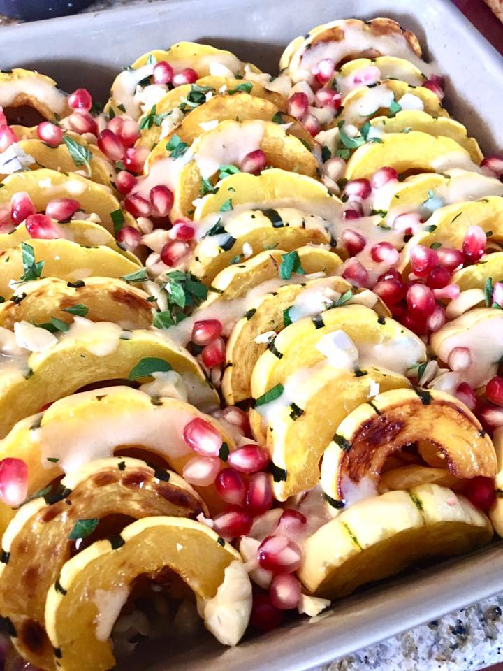 Fire Roasted Eggplant Stacks