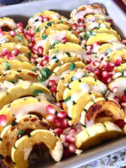 Fire Roasted Eggplant Stacks